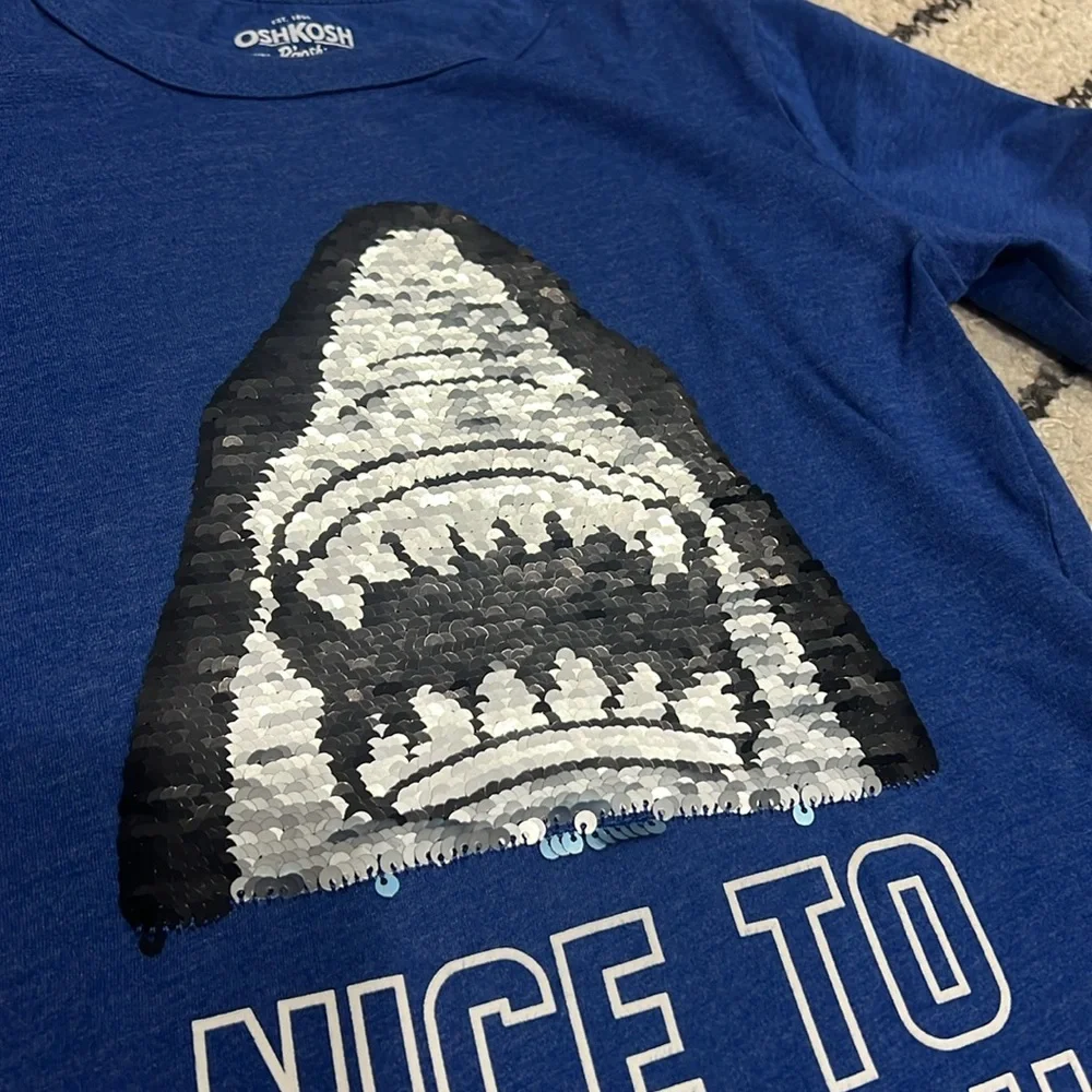 Oshkosh shark tee